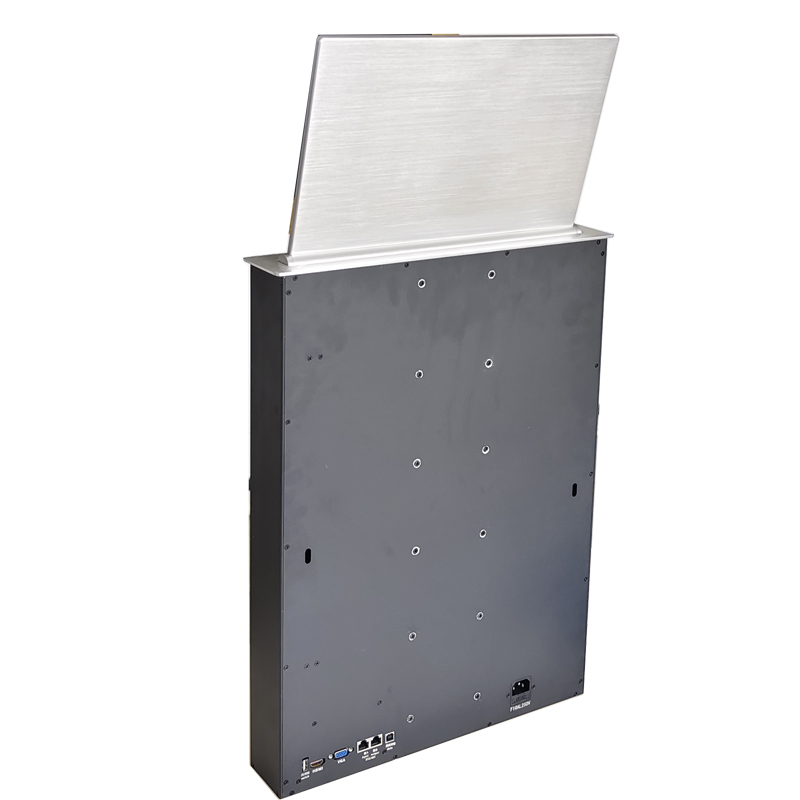 పేపర్లెస్ కాన్ఫరెన్స్ సిస్టమ్ కోసం ముడుచుకునే మోటరైజ్డ్ LCD మానిటర్ లిఫ్ట్ టేబుల్ పేపర్లెస్ కాన్ఫరెన్స్ సిస్టమ్ కోసం ముడుచుకునే మోటరైజ్డ్ LCD మానిటర్ లిఫ్ట్ టేబుల్